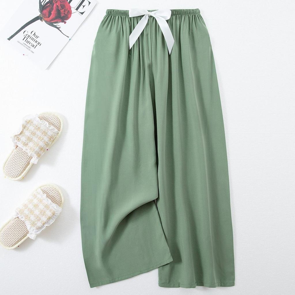 Cotton Silk Pajama Pants for Women, New Summer Style, Thin Cotton Casual Pants, Can Be Worn Outside, Large Size Home Pants