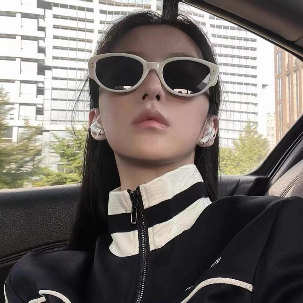 2023 Y2K Street Style Cat-Eye Posing Sunglasses