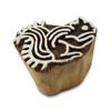 Wooden Printing Block Squirrel Style Wood Block Hand Carved Printer Stamp
