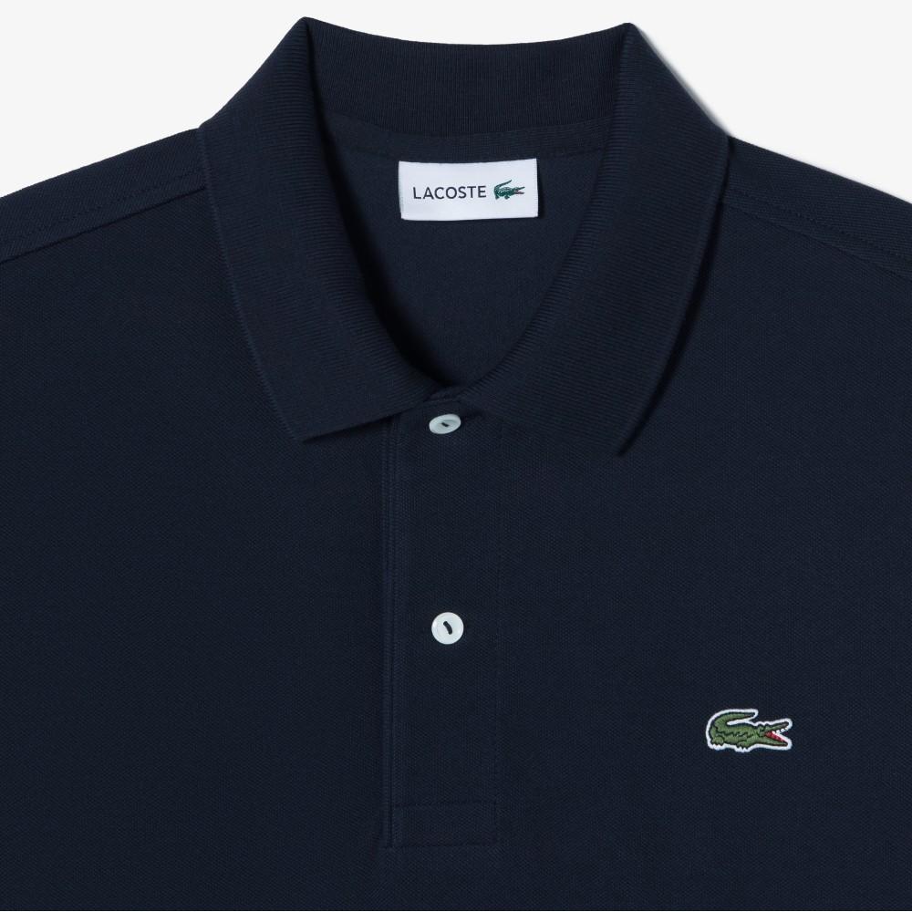 [Lacoste] Men's French Regular Fit Basic Long Sleeve Polo Shirt PH732E-56GHDE