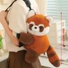 Bear Panda Backpacks Cute Cartoon Animals Shoulder Bags Stuffed Red Panda Phone Bags Children School Bags Girls Birthday Gift