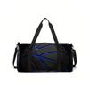 Basketball Pattern 2D Flat Cartoon School Travel Bag Large Capacity Zipper Luggage Bag Best Gift for Boys Girls Fashion Style