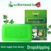 Mugwort Anti-Itch Soap: Mite-Inhibiting Essential Oil, Handmade for Face & Body, with Natural Mugwort Leaf Extract.