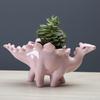 Cartoon Tier Dinosaurier Sukkulente Blumentopf Hausgarten Kreativ Innen Keramik Blume Ornament