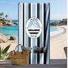 Swansea City FC Personalisiertes Bedrucktes Strandtuch Fußballlogo Unterstützung Benutzerdefinierter Name Text Absorptionsfähiges Handtuch für Sport Reisen Besonderes Geschenk