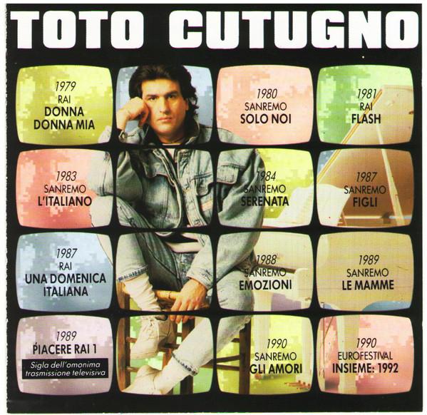 

CD TOTO CUTUGNO - Toto Cutugno 077779469925 EMI Italy Rock Used