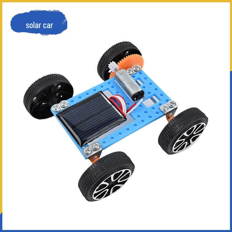 Solar Car DIY Kit: Handmade STEAM Science Experiment for Primary Students