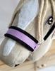 Hobby Horse A3 Purple Adjustable Horse Halter with Black Fur