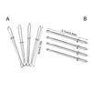4Pcs Metal Elastics Cord Threader for Sewing Projects Smooths Designs Tool