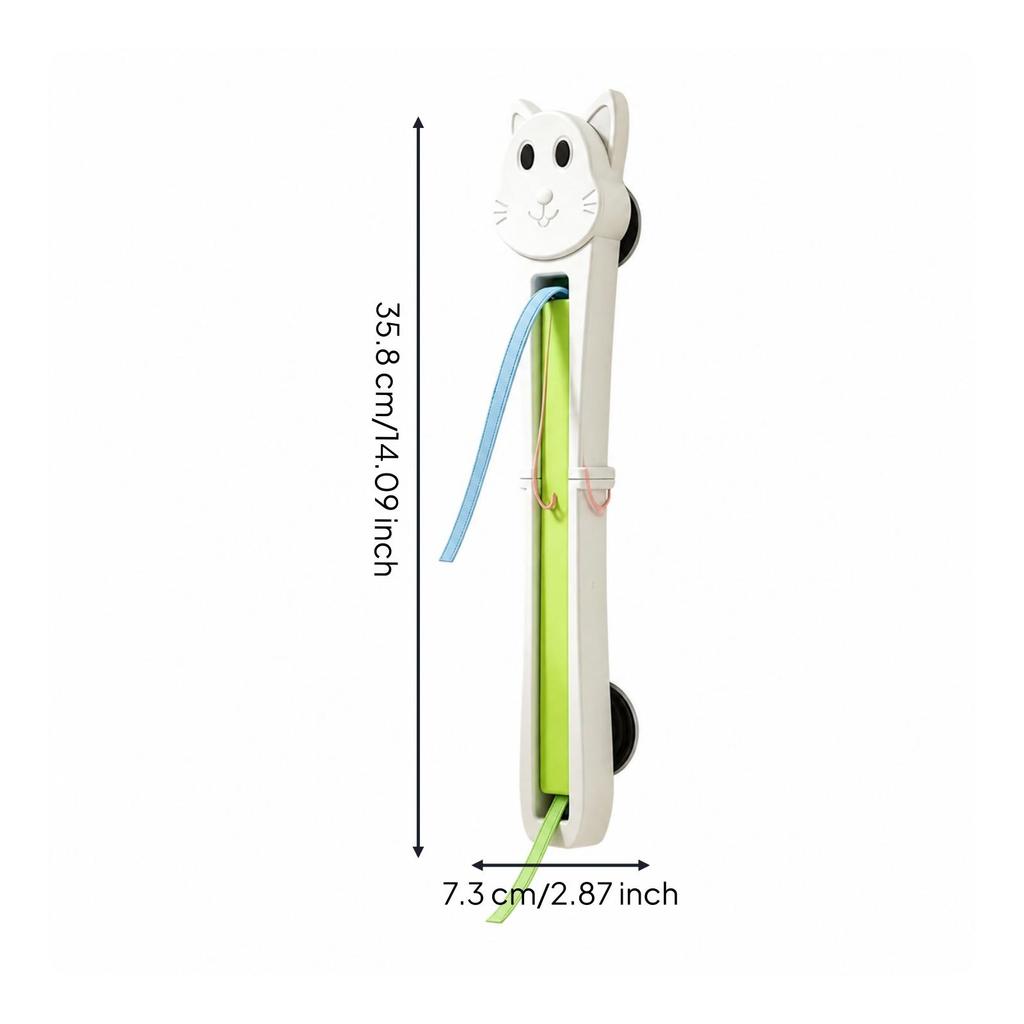 Cat Toy with Moving Rope Easy to Install for Cats