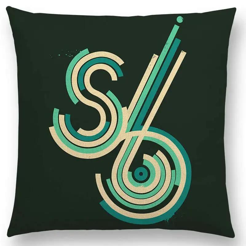 Najnowsze Wspaniałe Kolorowe Ptaki Sztuka Abstrakcyjna Paw Wrona Sowa Orzeł Koliber Poszewka na Poduszkę Sofa Poduszka Dekoracyjna