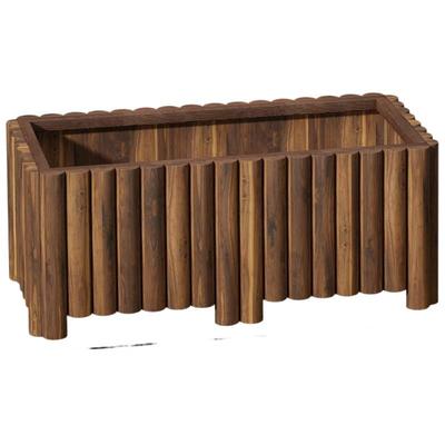 Haogongbang Thickened Outdoor Wooden Flower Box
