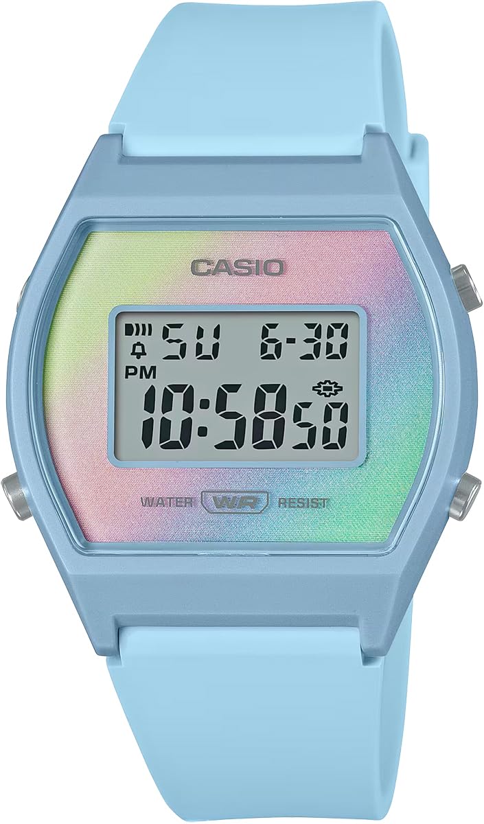 

CASIO Standard Digital Ladies Watch Bastel Gradient Pastel Blue Overseas Model [Casio] LW-205H-2A [Item]
