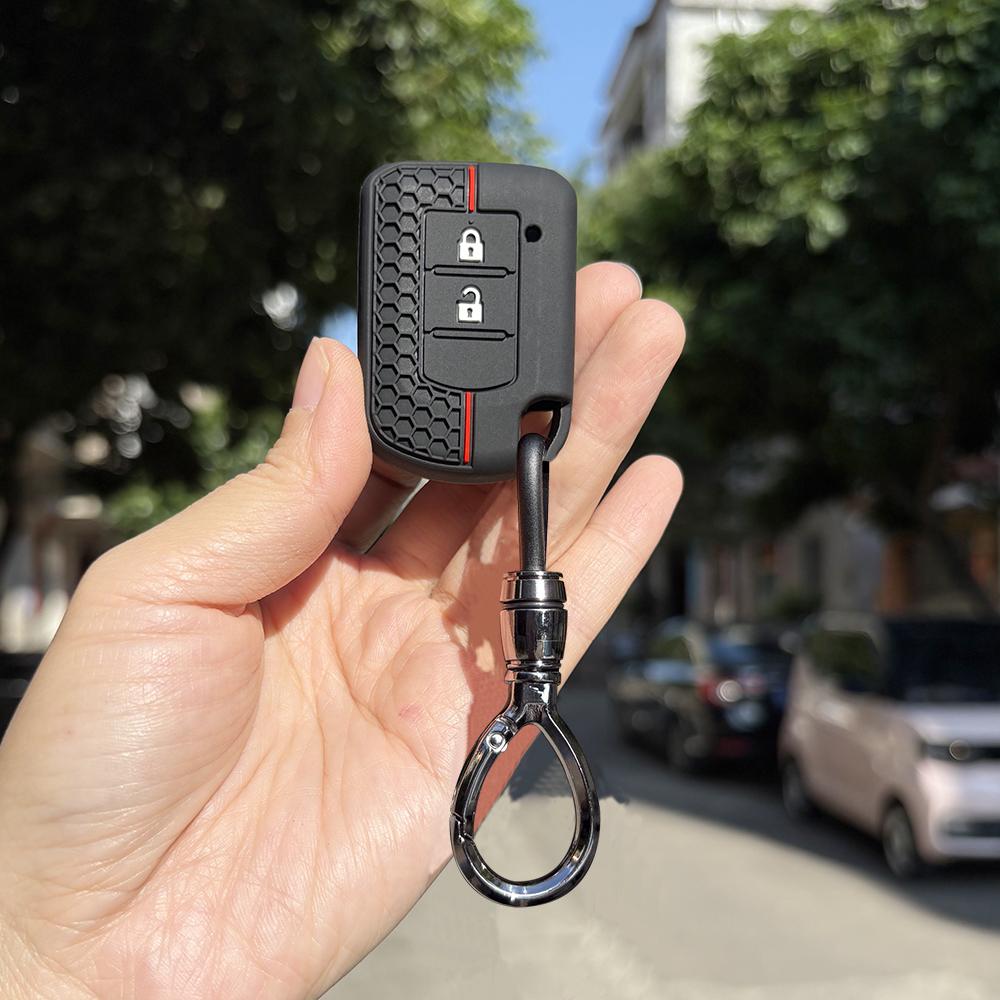 Soft Key Case For Mitsubishi L200 Eclipse Cross Ash Space Star Outlander Lancer Galant Mirage Keychain Car Key Caps