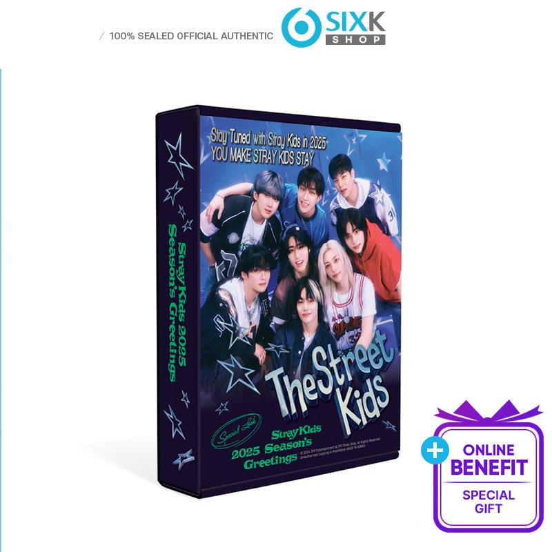 

[Предзаказ] Stray Kids 2025 СЕЗОННЫЕ ПРИВЕТСТВИЯ [The Street Kids] (+Онлайн-выгода) POB MUSICKOREA