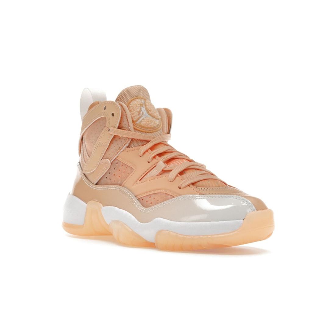 Air Jordan Jumpman Two Trey Arctic Orange Damen Sneaker Sunset-Haze Weiß DR9631-800