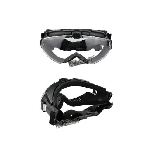 WoSporT TM Style Turbo Fan Goggles Black