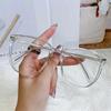 0 -1.0 -1.5 To -6.0 Women Men Polygon Nearsighted Glasses Fashion Irregular PC Single Lens Prescription Eyeglasses With Power