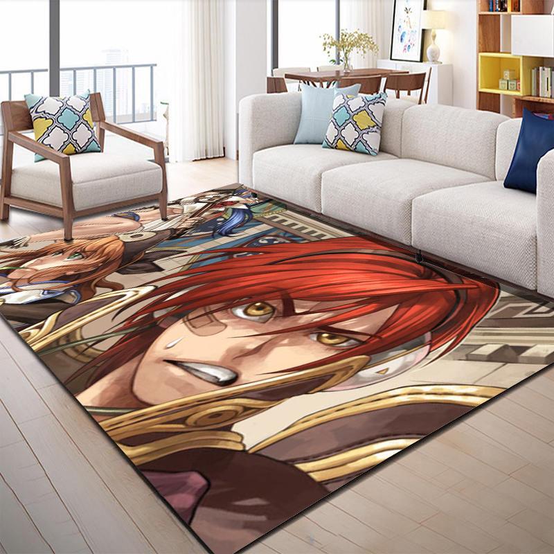 Games Ragnarok Online Carpet Kitchen MatEntrance Doormat Bedroom Floor Decoration Living Room Carpet Bathroom Anti-slip rugs