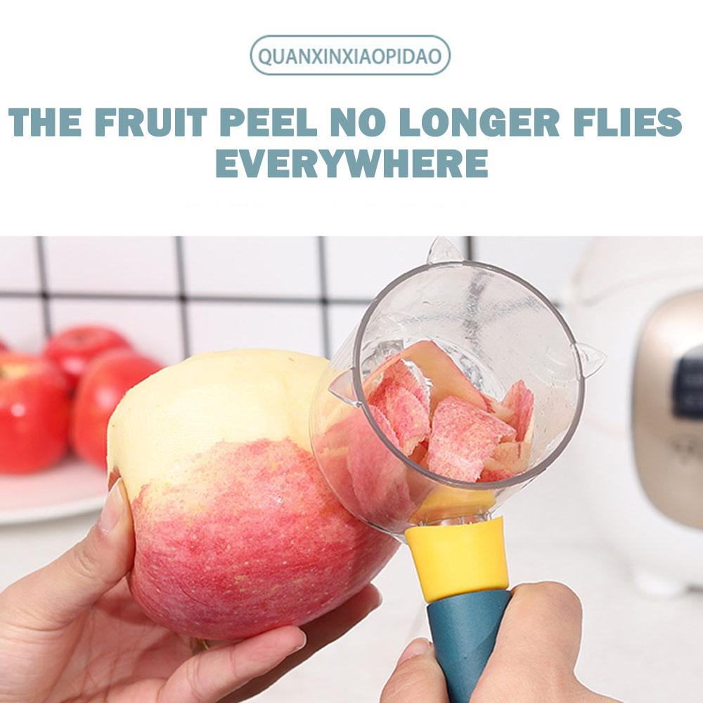 Multi-Function Storage Type Peeler Lightweight Manual Peeling Tool Kitchen Accessories
