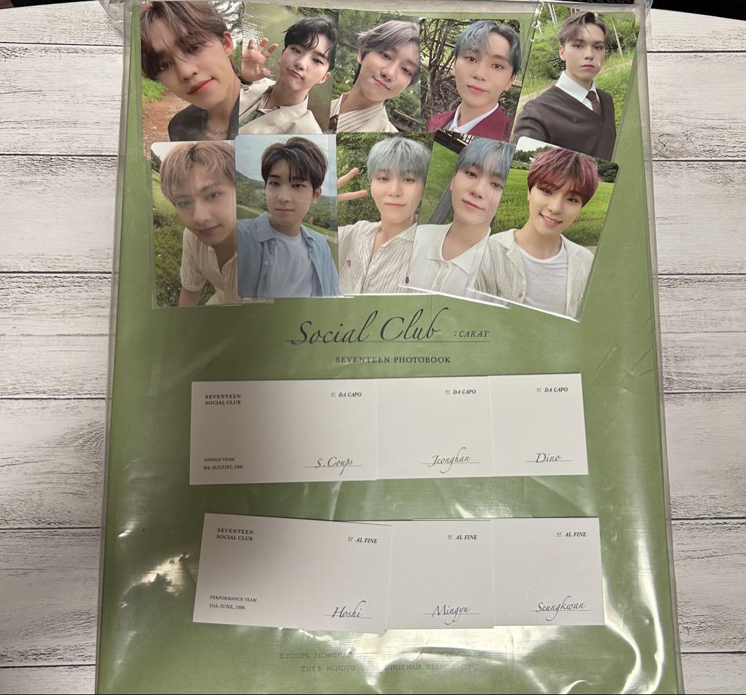 

[Б/У] Seventeen Special Club с торговой карточкой