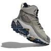 HOKA ONE ONE Kaha 2 Anti-Slip Wear-Resistant High-Top Trekking Shoes Men's Gray Sneakers 1123155-ADS
