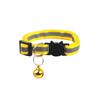 Reflective Breakaway Kitten Collar Adjustable Safety Elastic Soft Necklace Bell Pet Collar