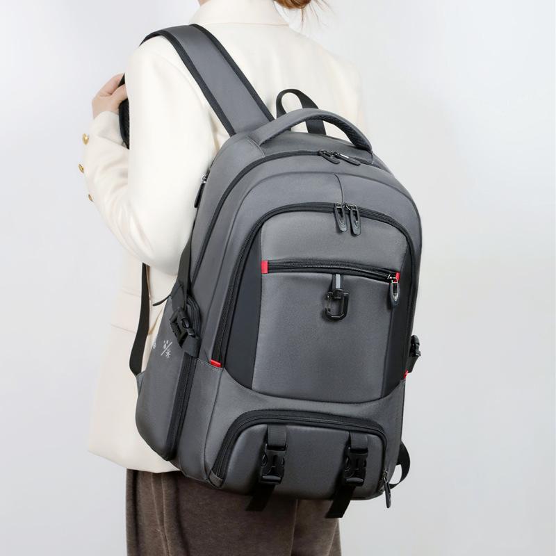 Short-distance Business Trip Backpack Outdoor Leisure Sports Student Schoolbag Large Capacity Multi-function USB Computer Bag