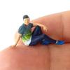 1/64 Hand Painted Action Figures Tiny People Layout Character Figurine Resin Doll Toy