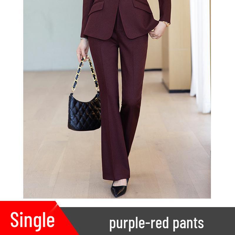 Элегантный женский осенне-зимний костюмный комплект: Повседневный профессиональный блейзер для менеджеров отеля L