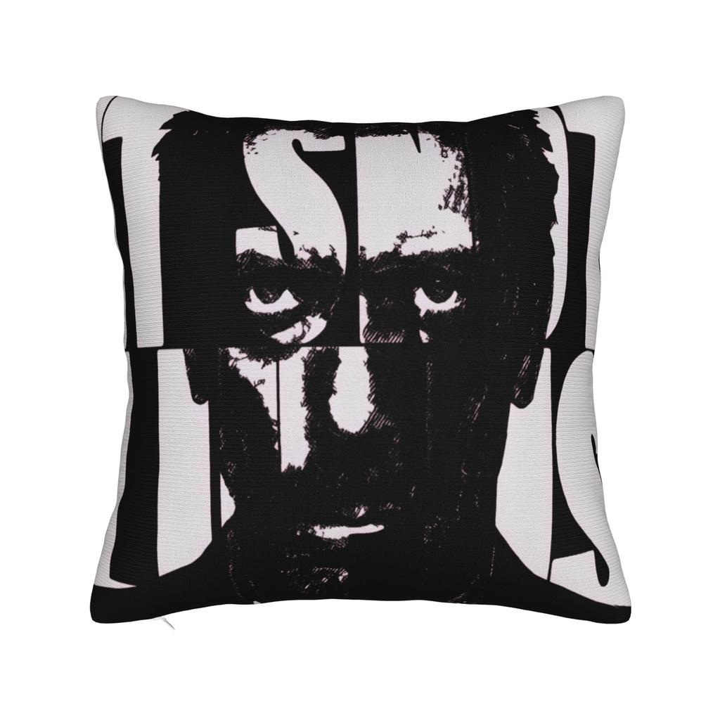 H-House-MD Pillow Cover  Retro Trendy Pillow Case For Sofa Bedroom Home Decor Print Pillowcases Gift