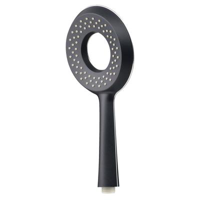 Gaona Magicayo Ariene Shower Large Bicolor Comfortable Matte Head, Spout, (Large Flow, Bathing, NIKLES, Black) GA-FA008