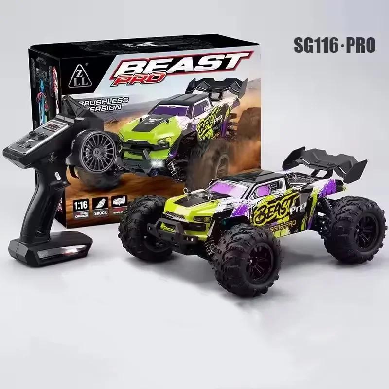 

PRO/MAX 1:16 Remote Control Car High Speed 80KM/H 4WD Brushless Off Road Drift RC Racing Vehicle Toys For Kids Adults Outdoor