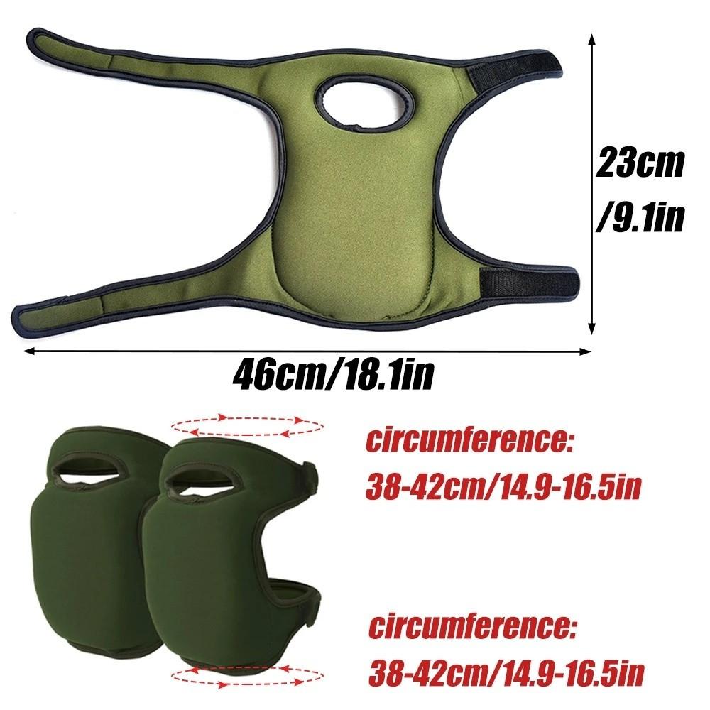 1Pair Non-Slip Knee Protection Pad Thick Knee Protectors Ergonomic Knee Pads  Safety Supplies