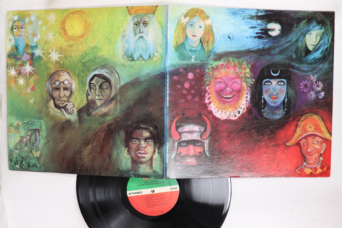Виниловая пластинка KING CRIMSON In The Wake Of Poseidon SD8266 ATLANTIC 1976 США Рок Б/у