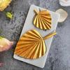 3D Mini Cattail Palm Fan Leaf Silicone Mold DIY Fondant Chocolate Cake Decoration Resin Mold Leaf Shape Kitchen Baking Tools