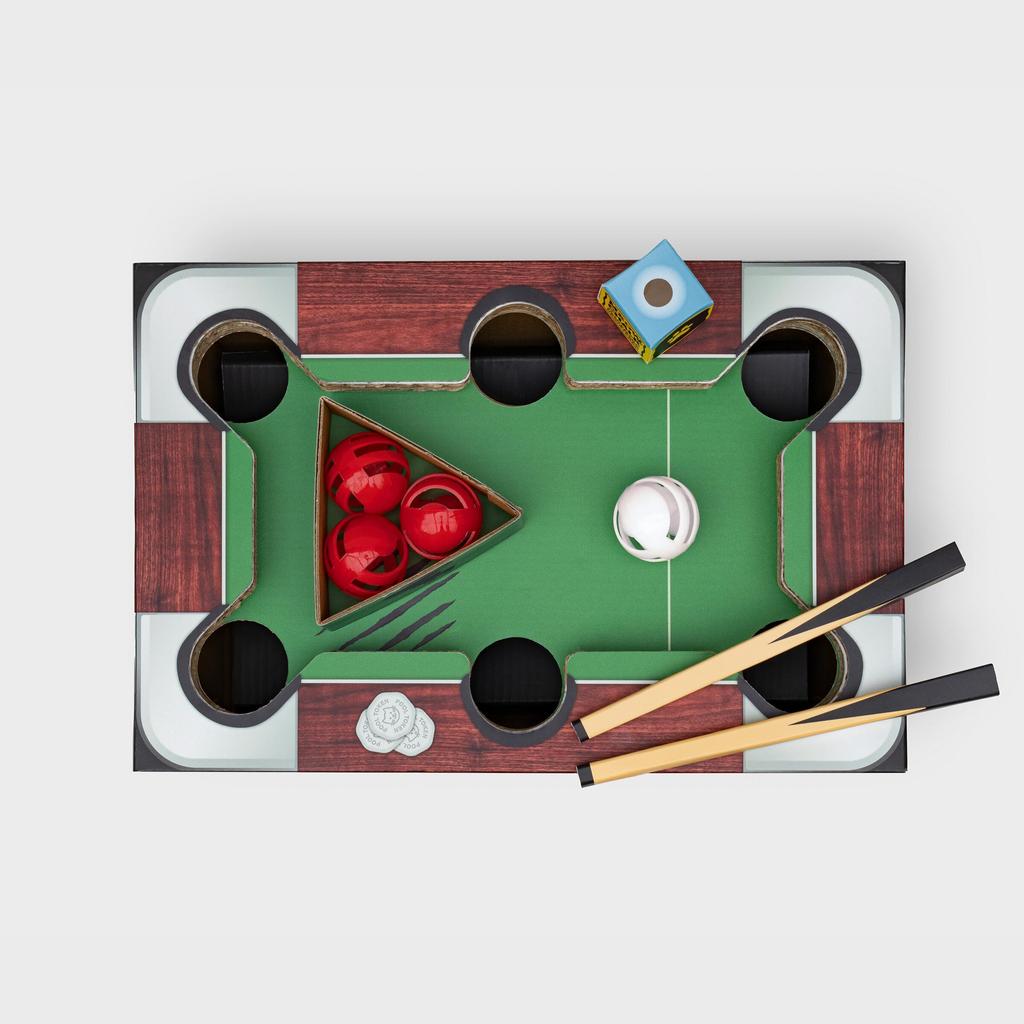 Suck UK Cat Ball W25 x D5 x Toy, Billiards, H35.3cm