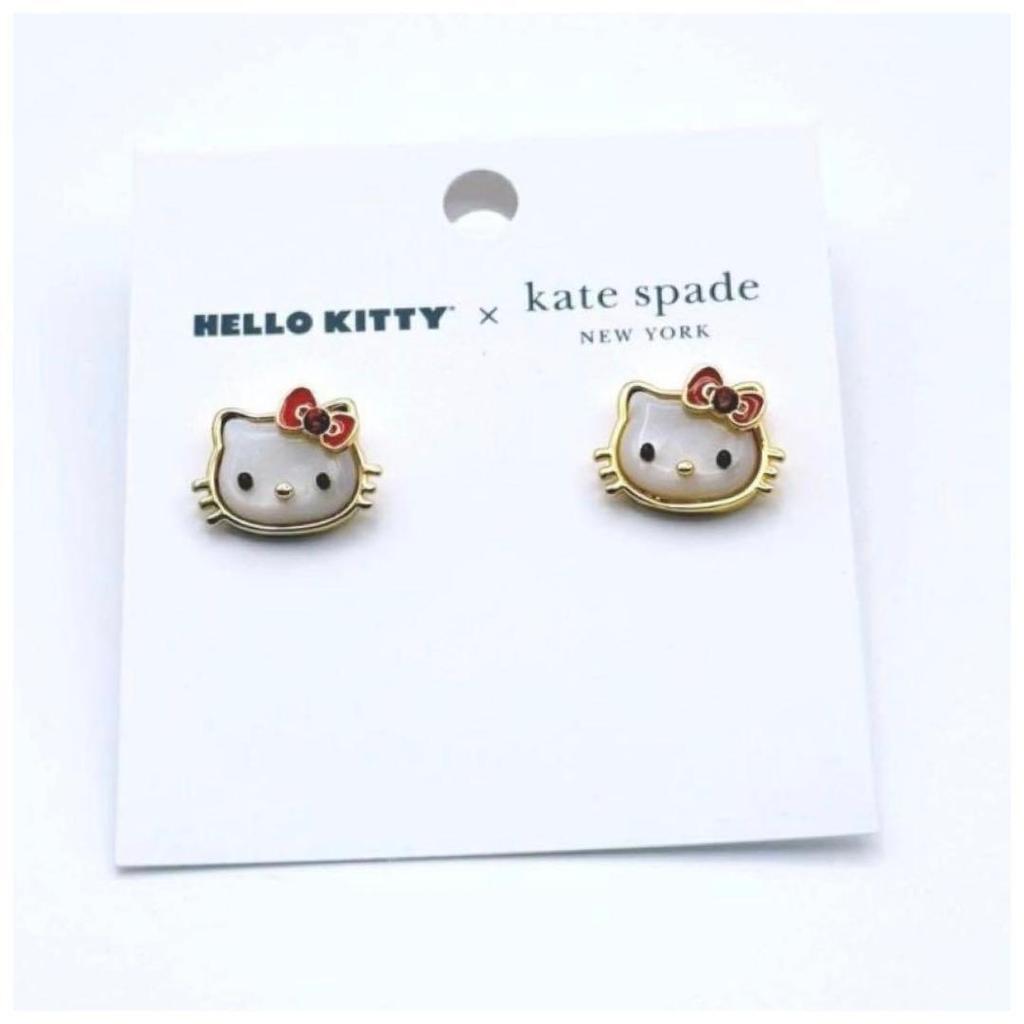 Used [RESTOCK!] HELLO KITTY X Kate Spade Earrings