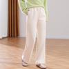 Women's High-Waist Drawstring Straight Wide-Leg Casual Pants