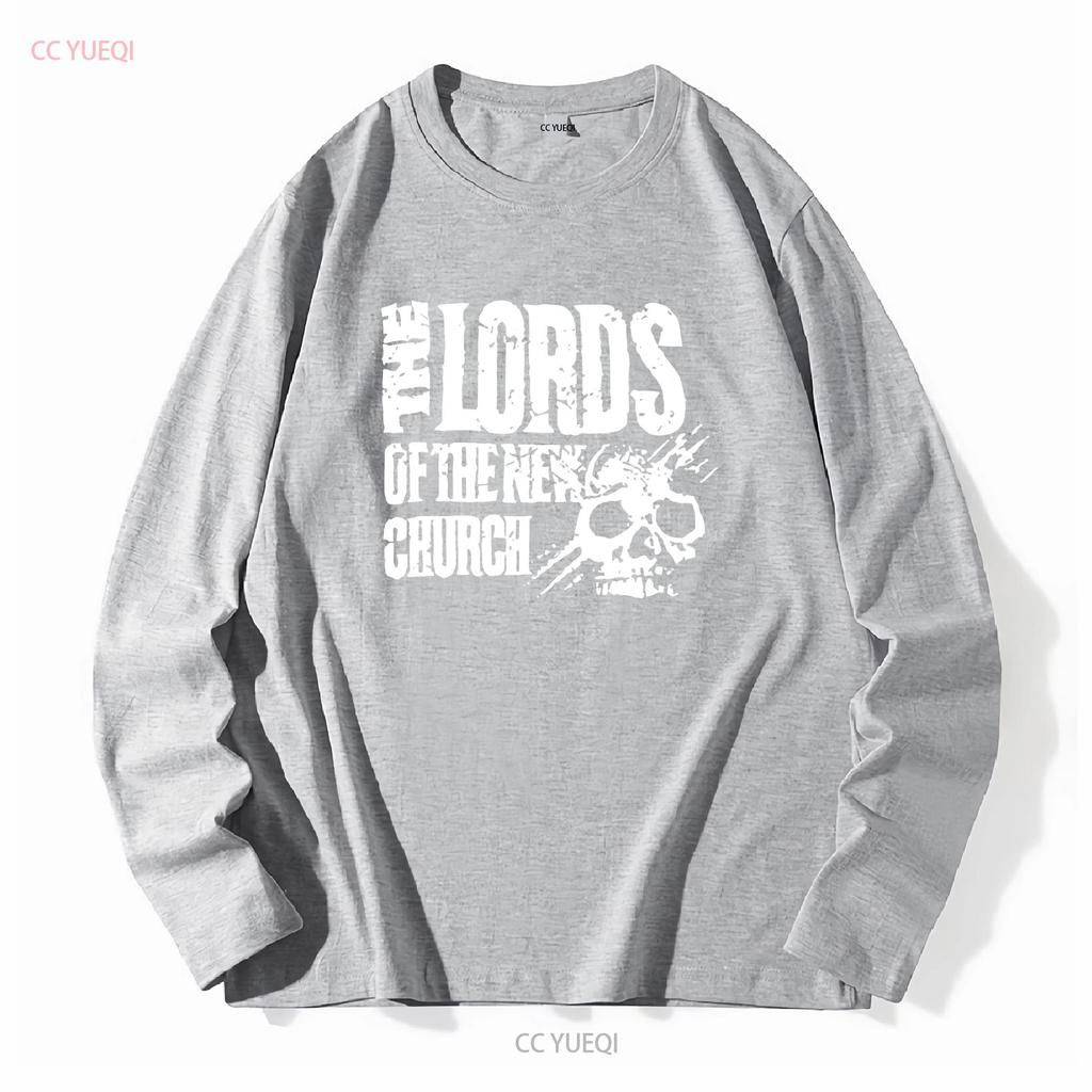Lords of The New Church T Shirt gift for rock fan TE5230 vintage Washed Casual homme Top For Everyday Wear designer clothes