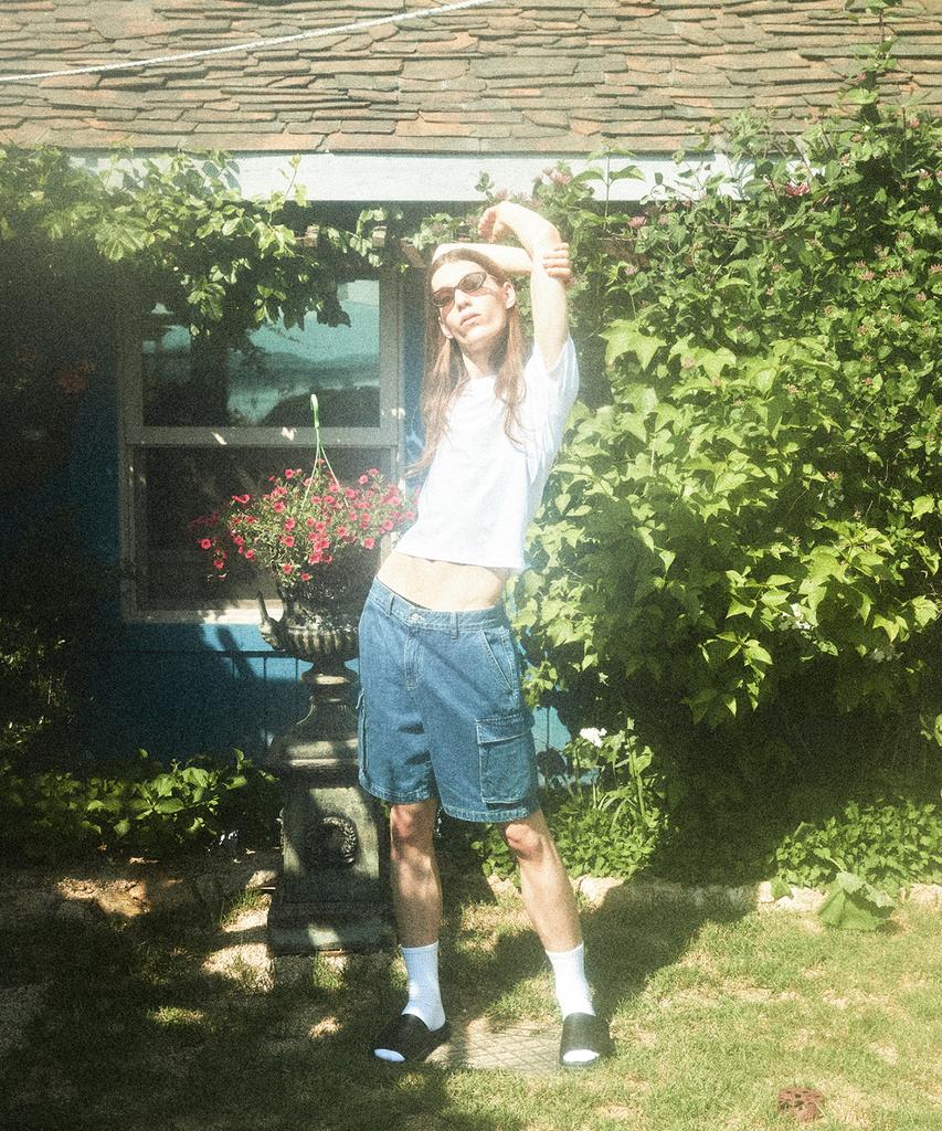 Instant Punk Ms Cargo Shorts - Blue