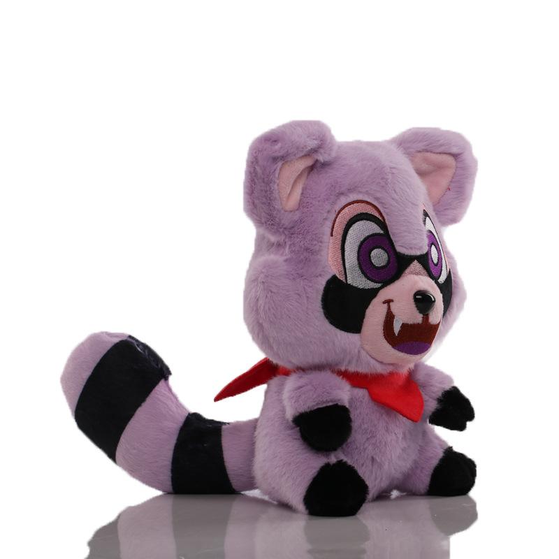 Indigo Park Rambley Plush Toy Doll 20-26cm Macaws Mollys Fings Leon Rambley Raccoon Plush Soft Stuffed Animals Toys Gift