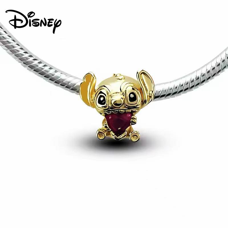 Disney Nový 925 Sterlingové Stříbro Medvídek Pú Steh Tygřík Visací Korálek fit Originální Náramek DIY Festival Dárek pro Ženy na Večírek