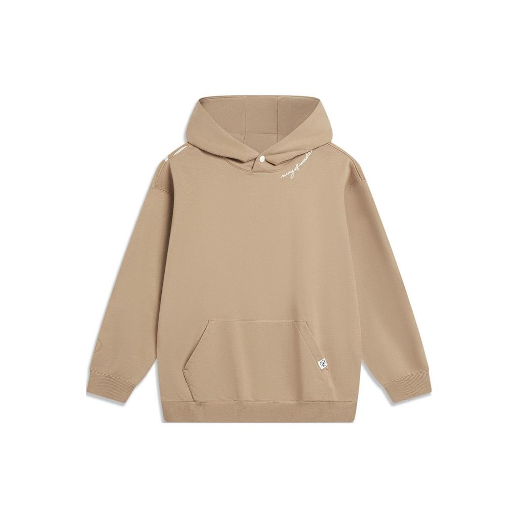 Li Ning Sweatshirt Unisex Light Chestnut Brown AWDTC61-3