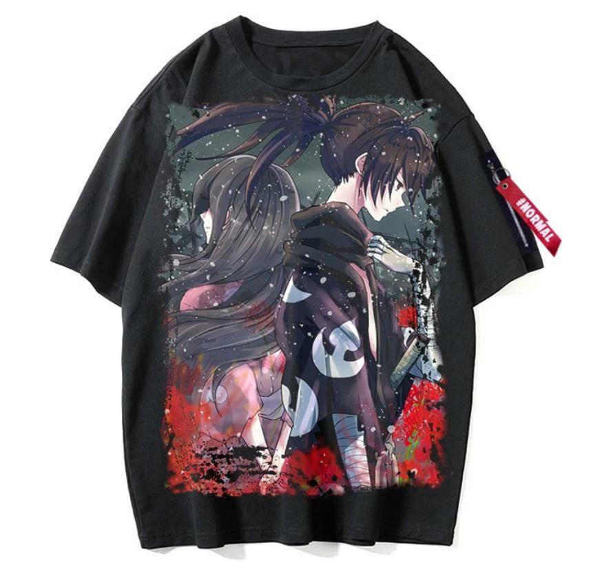 DORORO косплей аниме манга стритвир футболка рубашка майка полиэстер XL