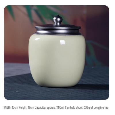 Shangqi Large Ceramic Tea Caddy