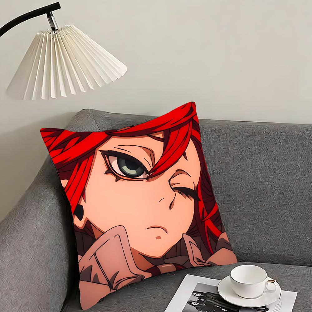 Аниме Gachiakuta Наволочка Двусторонняя Плюшевая Наволочка-подушка – Для автомобиля, дивана, спальни, идеально в качестве подарка. 12x12Inch