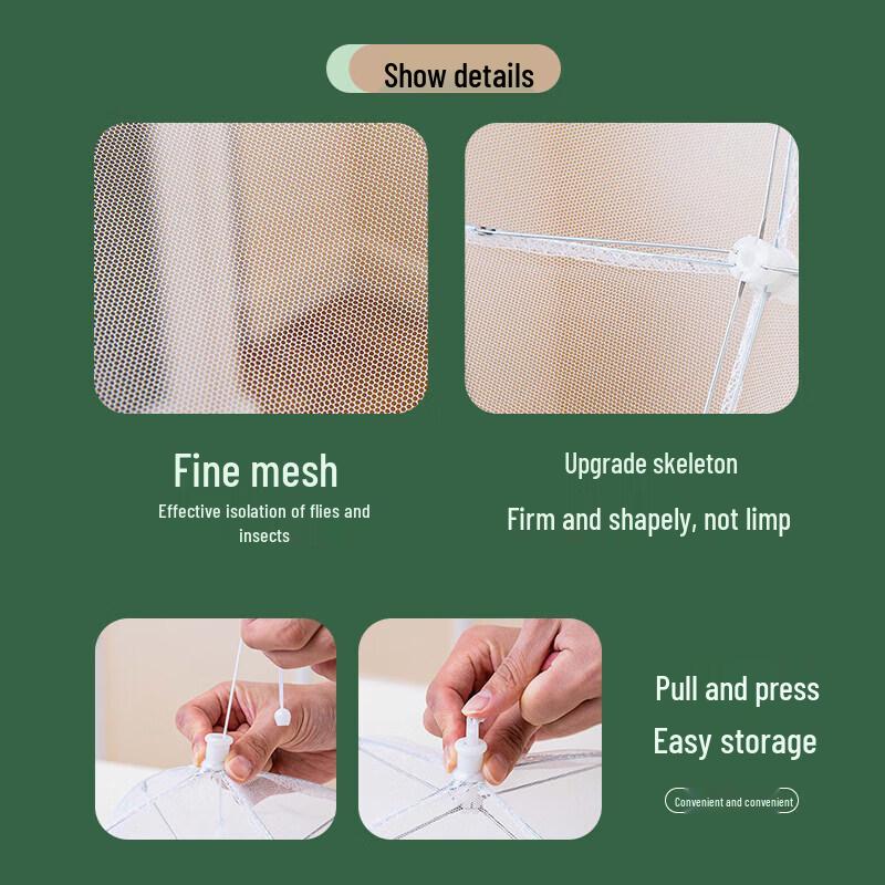 Foldable Anti-Insect Food Cover