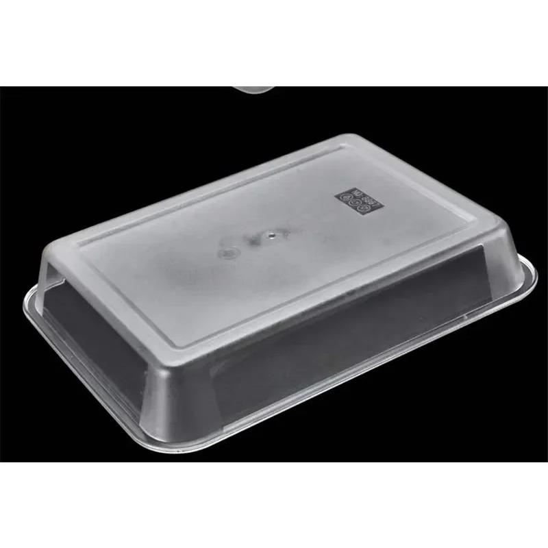 Acrylic Plastic Serving Trays Transparent Rectangular Serving Fruit Vegatable Food Tray Dishes Dinner Set Square Plates Dishes