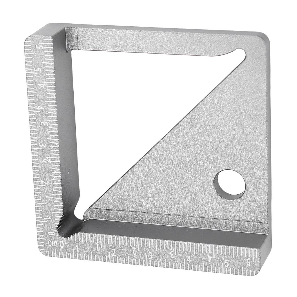 Woodworking Measurement Ruler Aluminum Alloy Height Width Diameter Measurements Linear Angle Marking Multifunctional